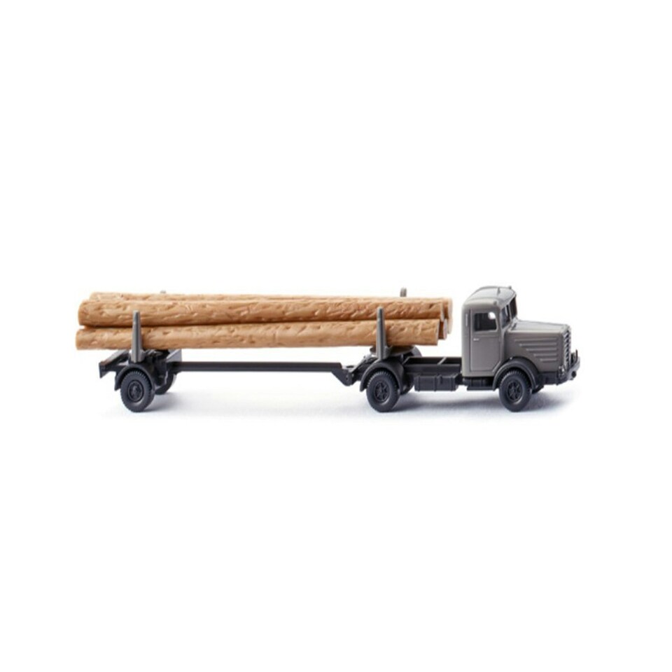 Wiking Bussing 8000 Log Transporter Stone Grey 1950-56