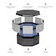 image 6 of Wave Como 6 Person Eco Foam Hot Tub, Flint Grey