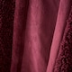 image 2 of Catherine Lansfield So Soft Velvet Boucle Blanket Throw | Red | Damson