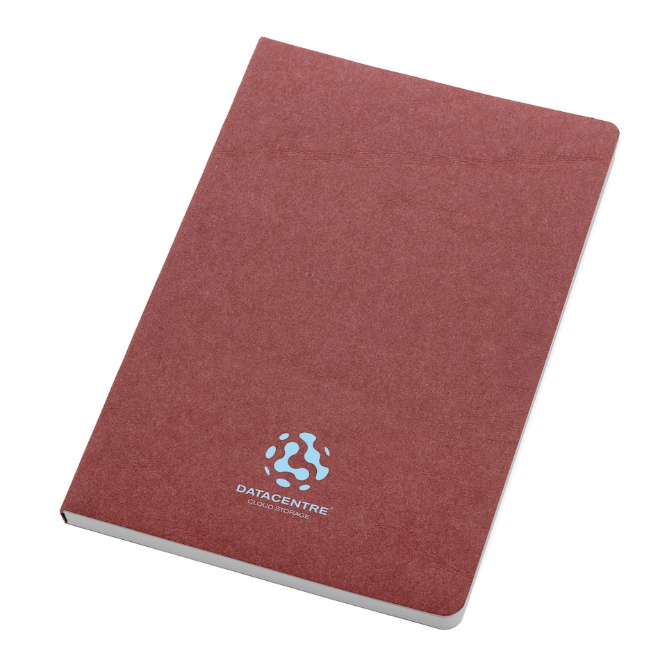 image 1 of XD Collection Salton Recycled Paper A5 Notebook - Cherry Red - One Size