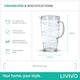 image 9 of Swirl Outdoor 2L Pitcher Transparent