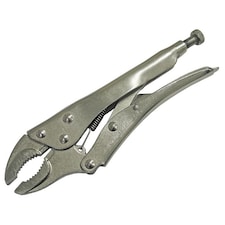 Faithfull Curved Jaw Locking Pliers 225mm (9in) - Multi Colour - One Size