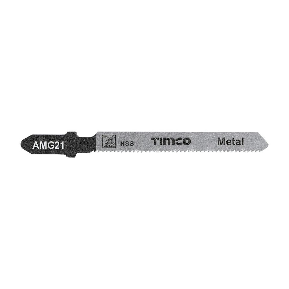image 1 of Timco - Jigsaw Blades - Metal Cutting - HSS Blades (Size T218A - 5 Pieces)