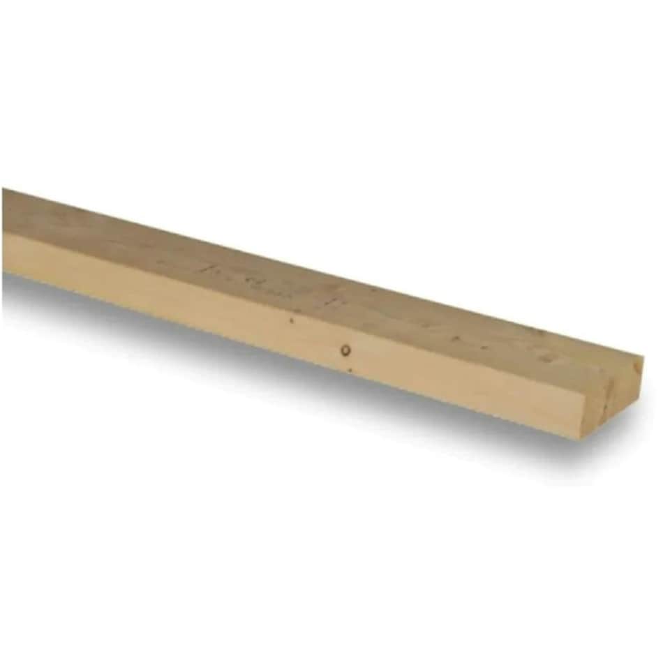 image 1 of PACK OF 5 (Total 5 Units) - 47mm x 100mm (4x2")(45mm x 95mm Finish) C16 Kiln Dried Regularised Timber Carcassing - 2.4m Length