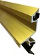image 1 of Exitex Exeplex Rain Deflector 914mm, Aluminium Door Draught Excluder, Door Weather Bar | Gold