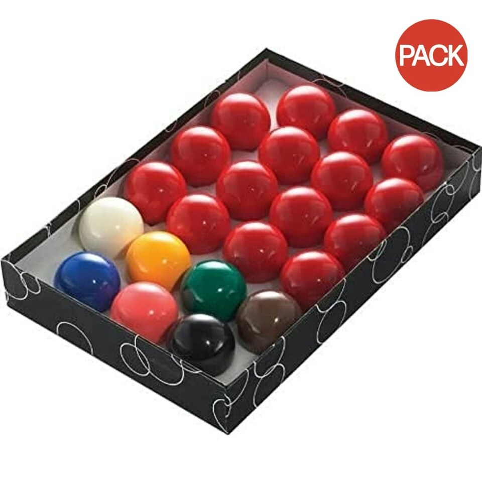 Carta Sport Snooker Balls (Pack Of 22) - Multicoloured - One Size