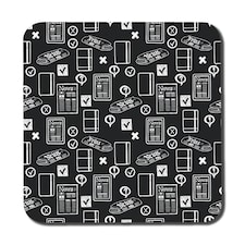 press and media symbols (Coaster)