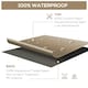 image 9 of Outsunny 275x205cm Outdoor Furniture Protective Cover Water UV Resistant Grey