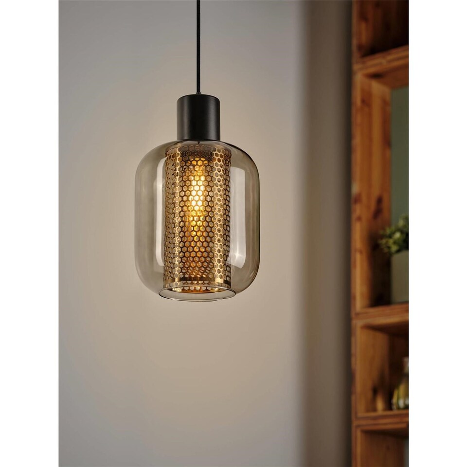 image 1 of Osram Decor Firefly Pendant Ceiling Light E27 Black | Black | Black | 1