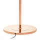 image 2 of Interiors by Premier Copper Finish Floor Standing Lamp With Three Lights Gold