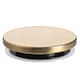 image 5 of Argon Tableware Glass Storage Jars - Gold Lid - 550ml - Modern Round Scandi Organisation Container Glass Jar - Set of 6
