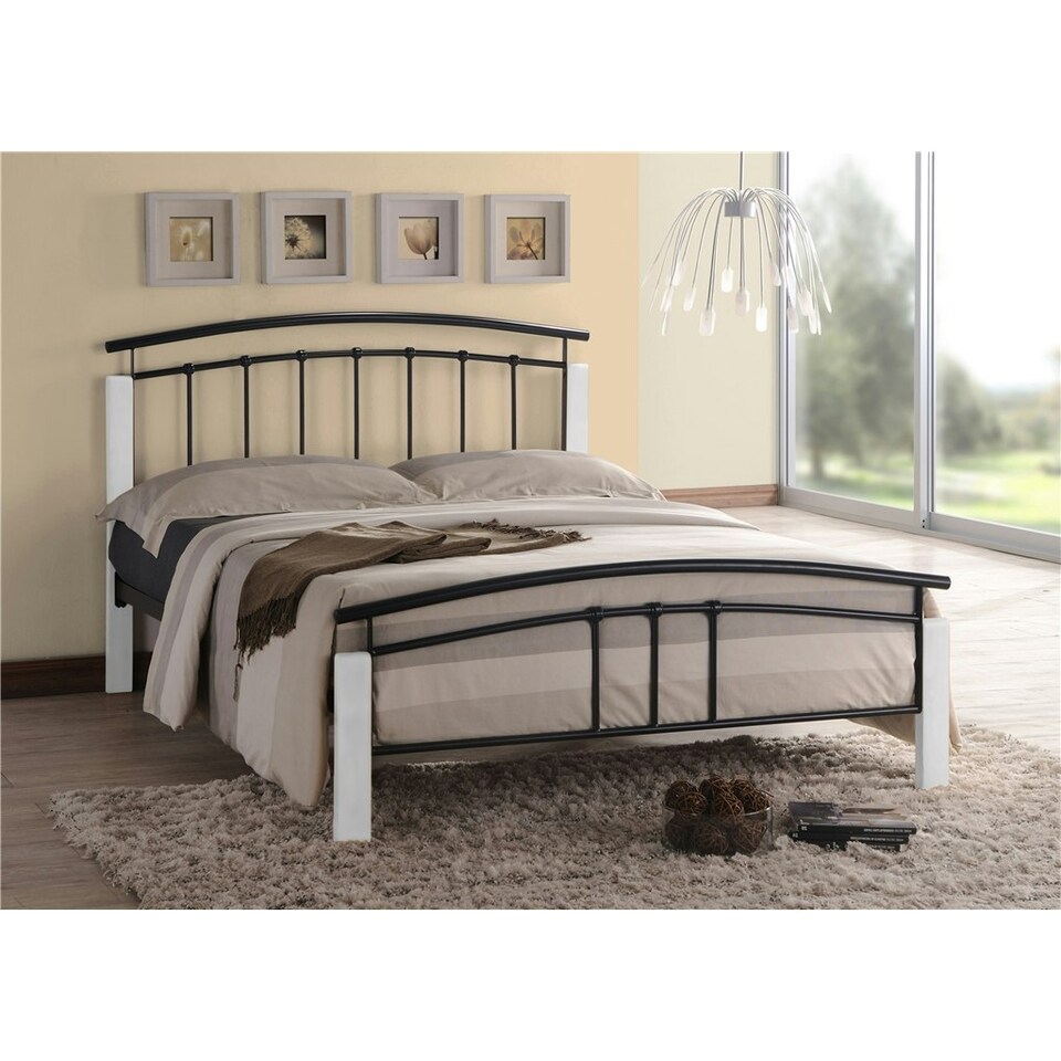 Modern Tuscan Fabric Grey Bed Frame - King 5ft