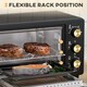 image 5 of HOMCOM Mini Oven 16L Countertop Oven w/ Adjustable Temp Timer 1400W, Black