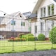 image 2 of Outsunny Garden Decorative Fence 4 Panels 44in x 12ft Steel Wire Border Edging