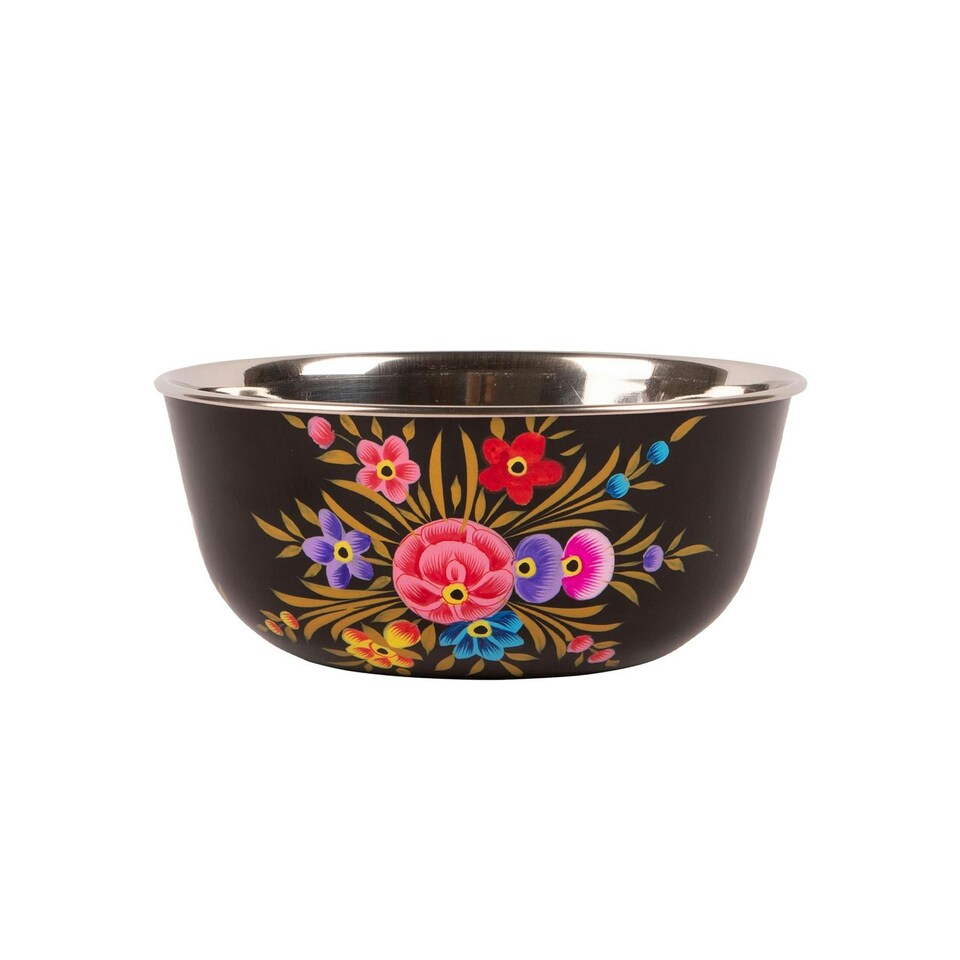 image 1 of BillyCan Picnic Bowls - 16.5cm  - Carbon Pansy  - Pack of 6 Grey