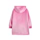 image 2 of Nintendo Girls Princess Peach Super Mario Blanket Hoodie - Pink - 9-13 Years