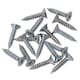 image 3 of 12in / 300mm Heavy Duty T Tee Hinges For Shed + Garden Gates Zinc Plated 10pc Silver