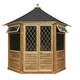 image 3 of Georgian Medium Summerhouse - Pressure Treated Timber - L240 x W240 x H295 cm Brown