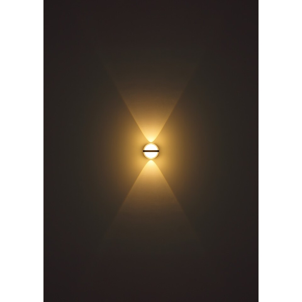 image 1 of Illi Outdoor Globe Wall Lamp Anthracite IP54 LED 3000K