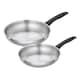 image 1 of CLASSIC Frying Pan Set uncoated 24cm/28cm
