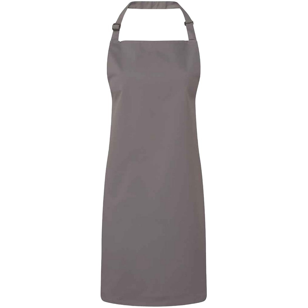 Premier Unisex Adult Colours Full Apron Grey Dark Grey One Size 1
