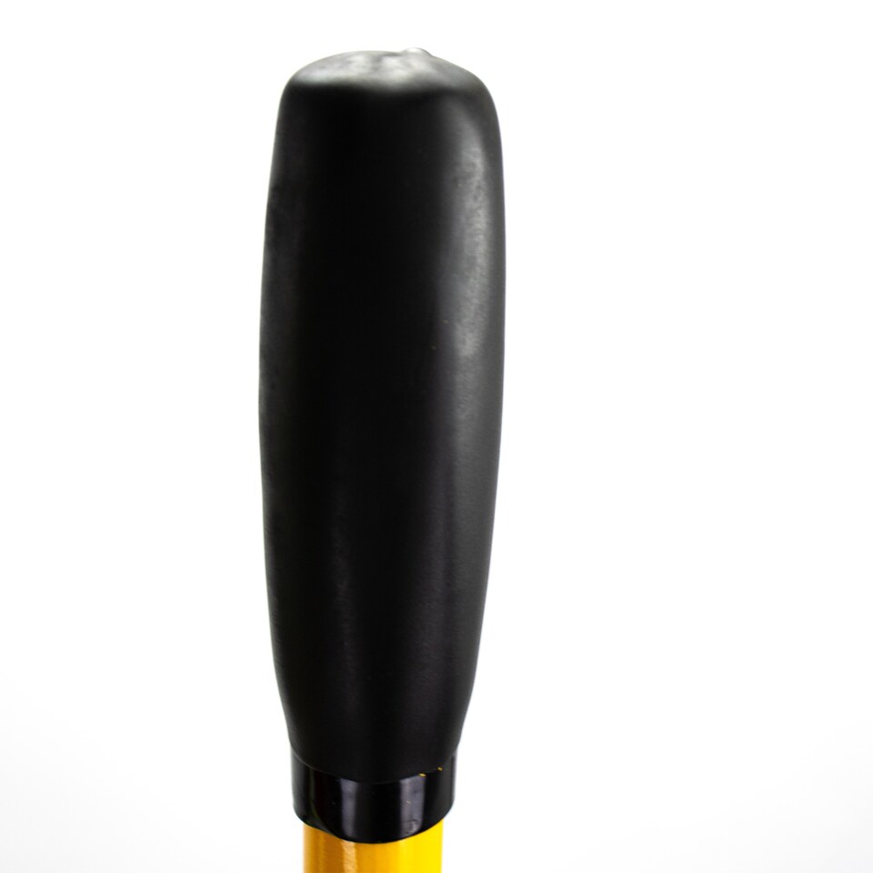 image 1 of JCB 12 Teeth Garden Rake, 150cm x 30cm Head, Tubular Steel Gardening Landscaping JCBGR01