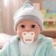 image 5 of BiBi Doll 18" Mint Baby Doll Boy With Sounds & Dummy