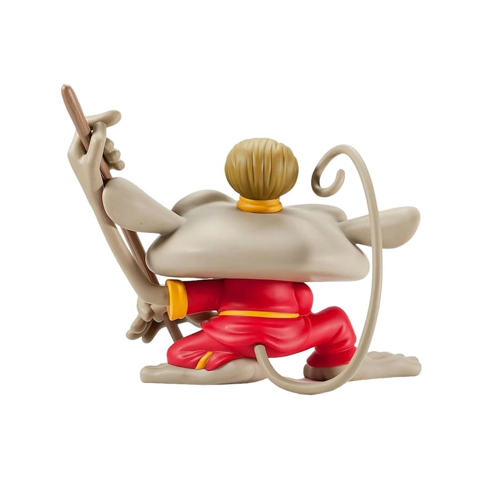 image 1 of Best Fiends Cny Tarsier Vinyl Monkey Figurine - Red/Cream - One Size