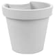 image 4 of Adjustable Drain Pipe Flower Pot Holder | White | 1