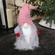 image 4 of 52cm Festive Gonk Cuddly Santa Indoor Christmas Plush Decoration in Striped Hat