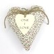 image 1 of Sentiments Hanging Heart Cushion One I Love