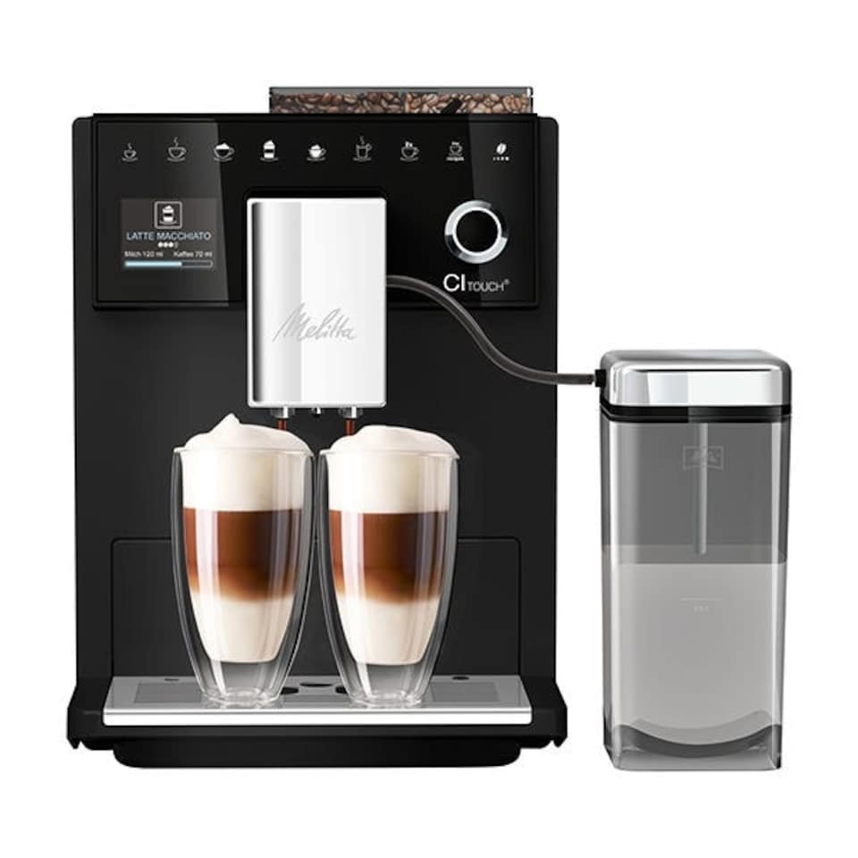 image 1 of Melitta CI Touch Frosted Black 630-112 Coffee Machine