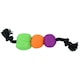 image 3 of Dog Puppy Small Halloween Gift Plush Comfort Squeaky BOO Rope Play Toy
