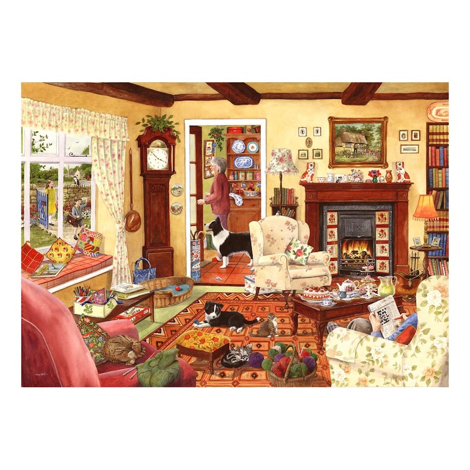 In Time For Tea BIG 500 Piece Jigsaw Puzzle