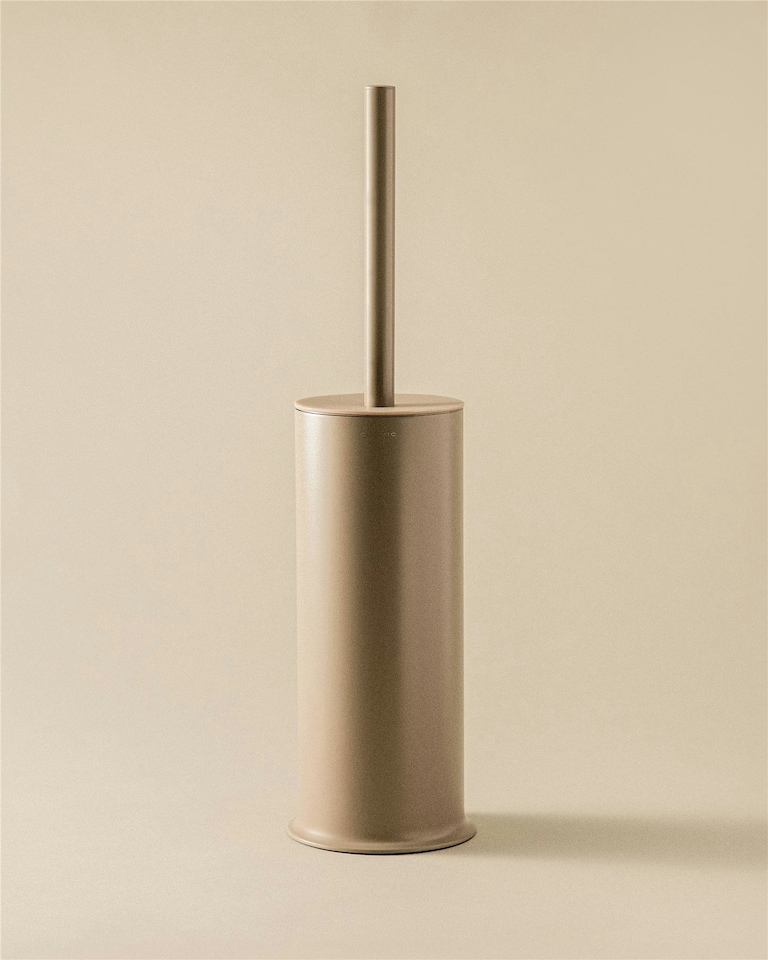 image 1 of Cosmic Free Standing Toilet Brush Holder w/ Durable Stainless Steel for Bathroom