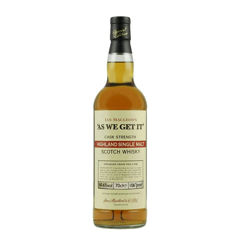 image 1 of As We Get It Highland Whisky