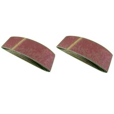 Belt Power Finger File Sander Abrasive Sanding Belts 533mm x 75mm 120 Grit 10 PK