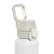 image 5 of XD Collection Via Lockable Recycled Stainless Steel 600ml Sports Bottle - White - One Size