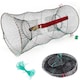 image 1 of Crab Trap Nets Fishing Pot Basket for Crab, Prawn, Shrimp, Lobster & Eel