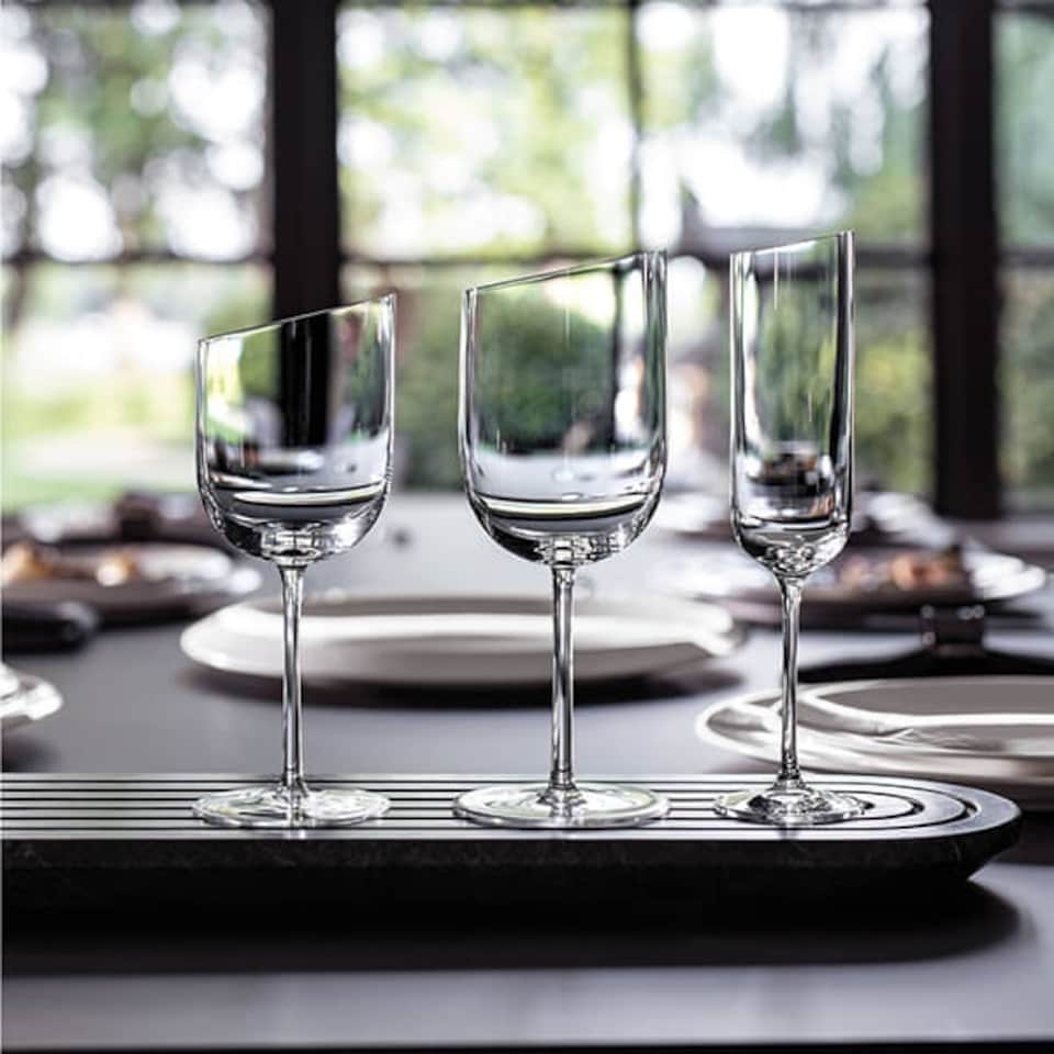image 1 of Villeroy & Boch New Moon Set of 4 Red Wine Goblets