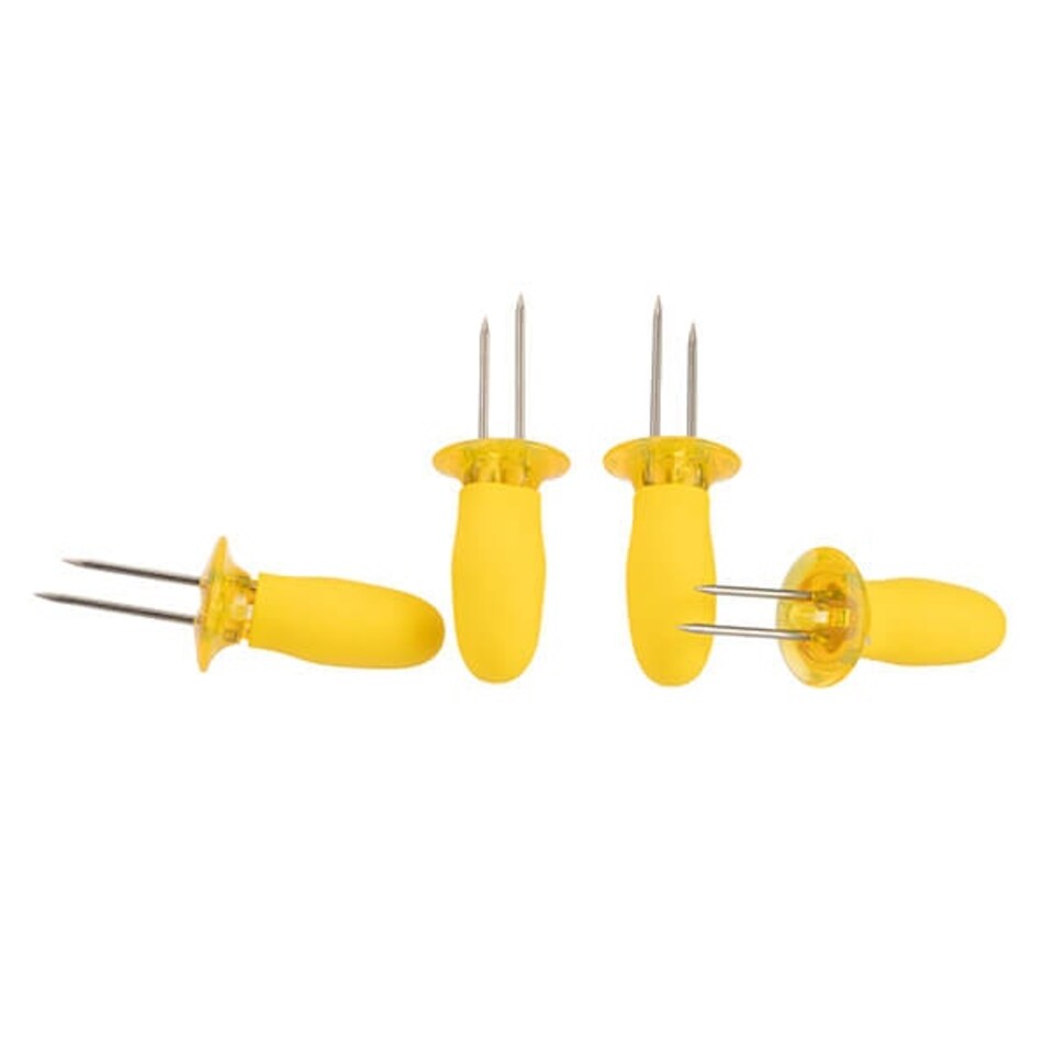 image 1 of Just The Thing Corn On The Cob Holders 4 Pack