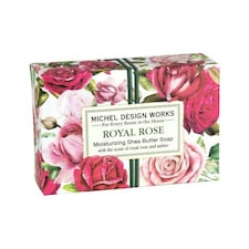 Michel Design Works Boxed Shea Butter Soap Bar Royal Rose 127g