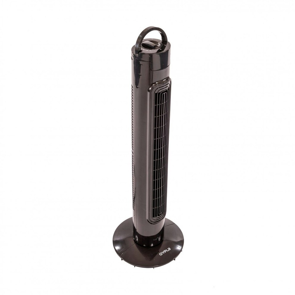 image 1 of Oypla Electrical 30" Free Standing Black 3-Speed Oscillating Tower Cooling Fan