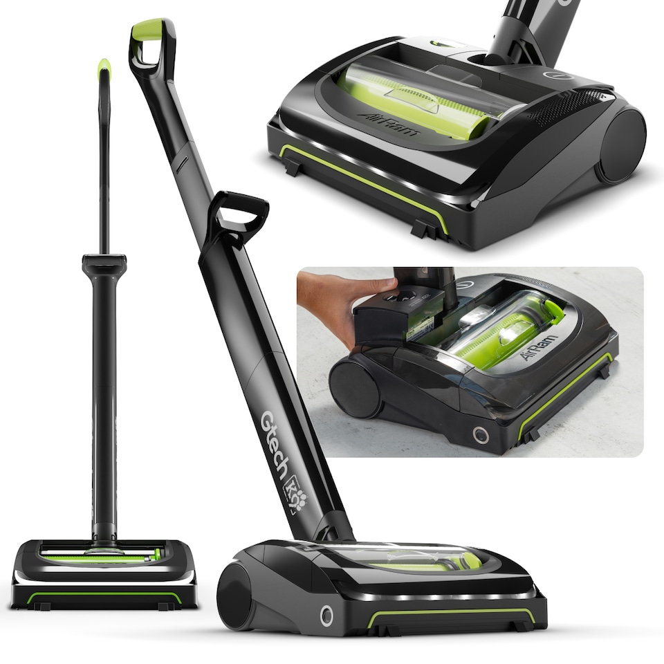 image 1 of Gtech AirRAM 2 K9 Cordless Pet Hair Vacuum + Speed Cleaning Kit