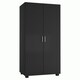 image 1 of Kids 2-Door  Wardrobe | Black | Unit Colour: Black