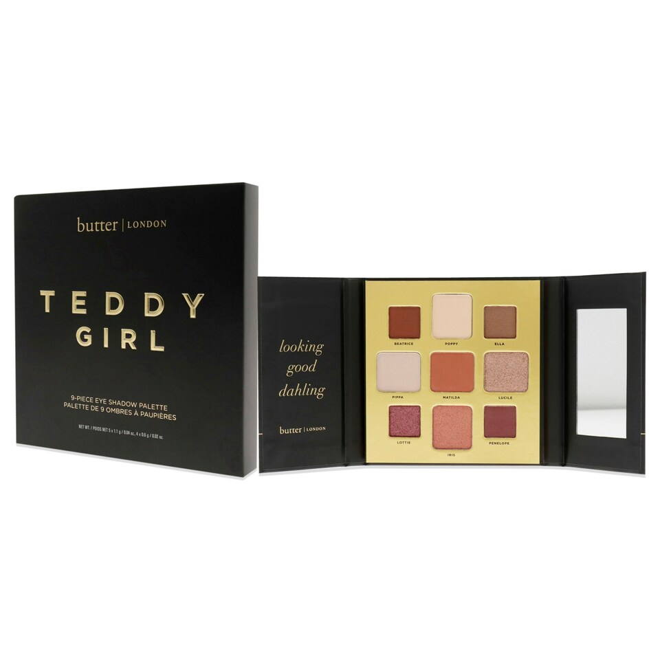 image 1 of Teddy Girl Eyeshadow Palette by Butter London for Women - 0.28 oz Eye Shadow