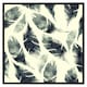 image 2 of Feathers fantastic birds  pattern (Picutre Frame) Grey | S