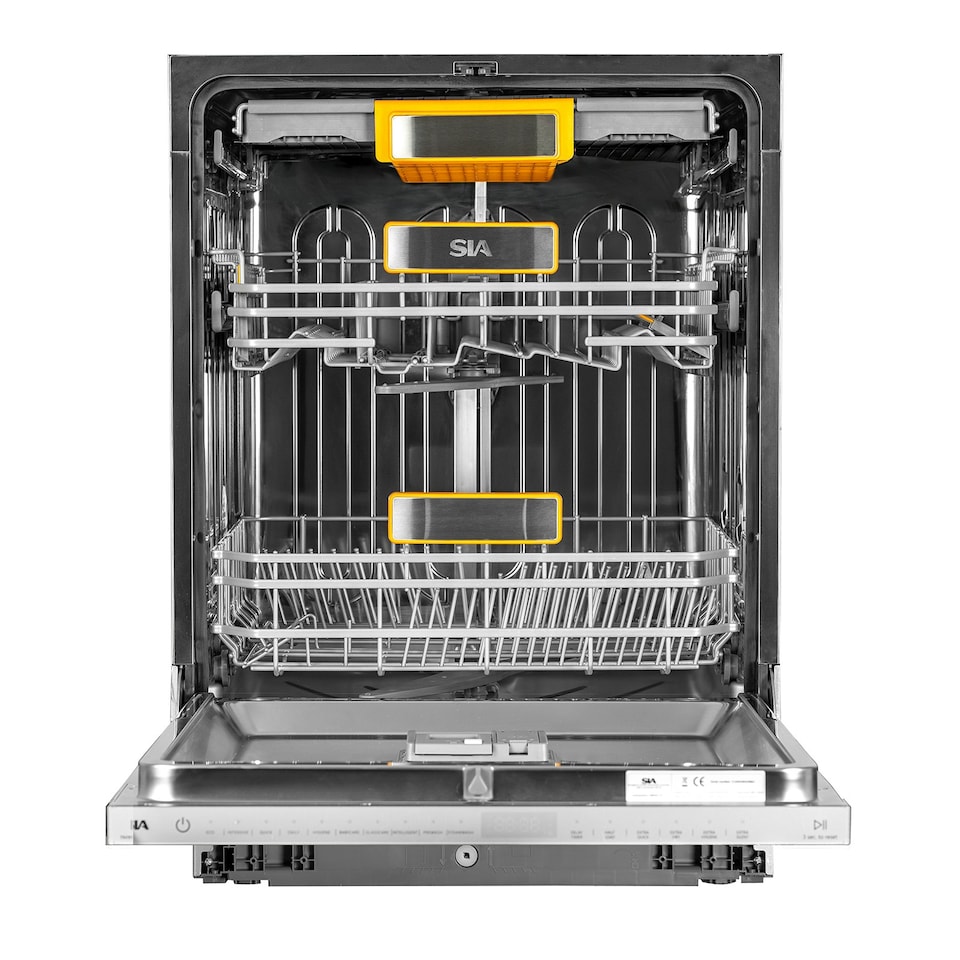 image 1 of SIA SBID6116 60cm Integrated Dishwasher, 16 Place Settings