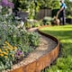 image 9 of Nicoman Pre Rusted Metal Lawn Edging Border, Garden Edging | Bronze | Rust | 5m | 1