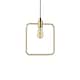image 1 of Abc 1 Light Ceiling Pendant Antique Brass, E27